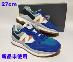 完売品 新品 27cm New Balance M5740 DC1 限定色 レア 希少 生産終了カラー ブルー オレンジ 574 576