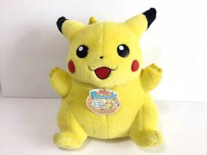 X366 希少　保管品　TOMY/トミー　NEW PIKACHU 1/1 等身大　ピカチュウ　紙タグ付き　POCKET MONSTERS ポケモン　当時物　現状品