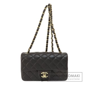 CHANEL シャネル チェーンショルダー マトラッセ ゴールド金具 ショルダーバッグ ラムスキン レディース 中古