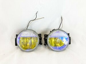 中古品 トヨタ MR-S フォグランプ 純正 左右セット ZZW30 イエローバルブ フォグライト TOYOTA / 名古屋発11-179△