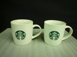 TSA-01693-03 STARBUCKS スターバックス 370ml New Bone China マグカップ まとめて 2点