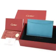 ✨新品未使用・箱保証書付き✨　Cartier カードケース　パスケース　名刺入れ