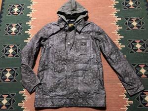 極美品 BURTON バートン DRYRIDE バンダナ柄 スノボ ウエア ジャケット メンズ 即決