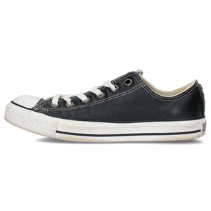 クロムハーツ スニーカー CH CONVERSE CANVAS サイズ:26cm シルバー装飾キャンバスローカットスニーカー 中古 SJ02