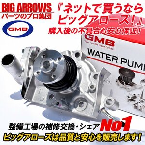 【送料無料】GMB 高品質 ウォーターポンプ GWD-47AL ダイハツ ハイゼット カーゴ S200P/S210P 前期 16100-B9190 国内メーカー 純正互換品