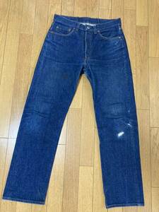 80s USA製 LEVIS 501 デニムパンツ W33 L33 ハチマル Levi