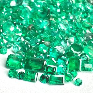 1円〜!!小粒!!（天然エメラルドおまとめ20.5ct）j 約4.1g ルース 裸石 宝石 ジュエリー jewelry emerald ベリル w3 タ11