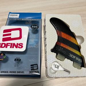 送料無料 新品 3DFINS ジョッシュ・カー　MOONRAKERR XDS 5.0