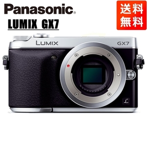 パナソニック Panasonic ルミックス GX7 ボディ シルバー ミラーレス一眼 カメラ 中古