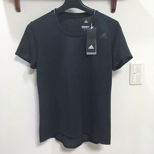 【新品未使用タグ付き】アディダス　半袖Tシャツ　レディース　L クリマライト　黒　トレーニングウェア　スポーツウェア　ランニング