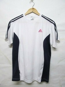 adidas アディダス climacool ショートスリーブ Tシャツ 半袖 レディース プラクティス M 白 b17773