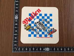 激レア!! 80s Powell Peralta パウエル ロドニーミューレン オールド ビンテージ スケートボード ステッカー 新品 デッド Santa Cruz