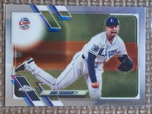 2021 Topps Chrome NPB Nippon Pro #96 KONA TAKAHASHI Saitama Seibu Lions