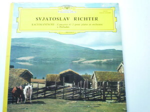 SF48 仏DGG盤LP ラフマニノフ/ピアノ協奏曲第2番、前奏曲6曲 リヒテル/ヴィスロツキ/ワルシャワ国立SO