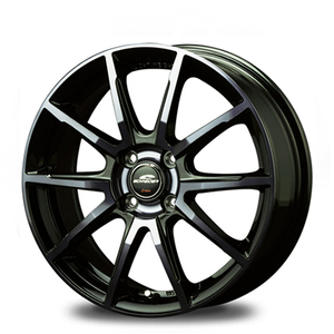 マルカ ホイール シュナイダー DR-01 スバル R1 RJ系 MID 【15×4.5J 4-100 INSET43 ダークブルー】 1本単品