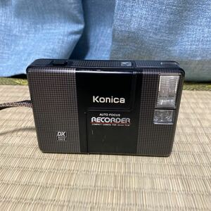 コニカ　RECORDER Konica フィルムカメラ 