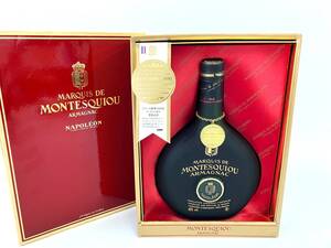 CC02421【未開栓】MARQUIS DE MONTESQUIOU ARMAGNAC NAPOLEON マルキ ド モンテスキュー ナポレオン 700ml 元箱付