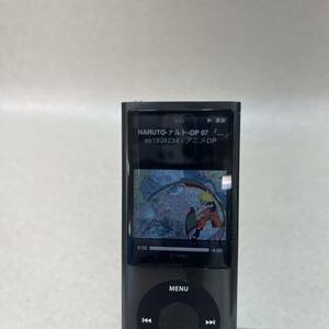 J5121★中古品★通電確認済み★ Apple iPod nano 第五世代 A1320 ブラック 