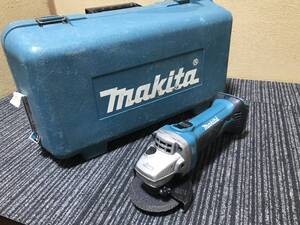  makita マキタ 100mm 充電式ディスクグラインダ GA400D 14.4V ジャンク