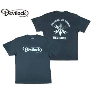 DEVILOCK デビロック■送料込■DAIMLER VECTOR Tシャツ■スモーク黒 L■裏原 ネイバーフッド バウンティハンター ナンバーナイン mackdaddy