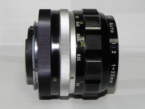 **中古品　Nikon NIKKOR-O Auto 35mm F2 レンズ*