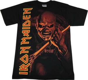 正規品Δ送料無料Iron Maiden(メイデン) trooper mono Tシャツ(M