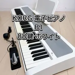 KORG 電子ピアノ B1 WH 88鍵 ホワイト