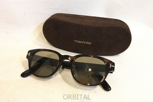 二子玉)TOM FORD トムフォード TF1041-D 52E ウェリントンサングラス 定価56,100円 アジアンフィットモデル 48□21 145