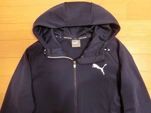 美品 メンズ PUMA プーマ 長袖パーカー Mサイズ ジップパーカー MEN