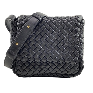 ボッテガヴェネタ BOTTEGA VENETA ショルダーバッグ 762711V01D18425 スモール コブル ショルダーバッグ ラムスキン 黒 美品 バッグ