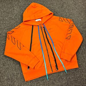 オフホワイト Off-White パーカー オレンジ メンズ パーカー