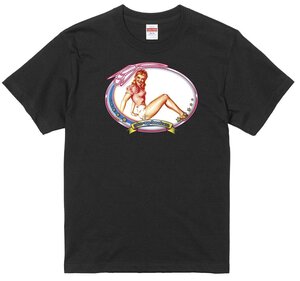 ピンナップガール Ｔシャツ 黒 50