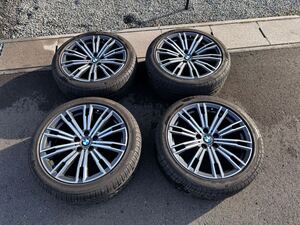 BMW 3シリーズ G20 G21純正ホイールセット 18インチ 7.5J 8.5J +25 +40 5H pcd112 タイヤ付( PIRELLI Cinturato )