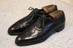 【良品/当たり品質】John Lobb PARIS ブラインドフルブローグ WARWICK 5.5D(Last7000 ミュージアム ジョンロブパリ HERMES ヘルメス)