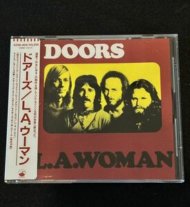 貴重　見本盤　極美品　シール帯　ドアーズ L.A.ウーマン / THE DOORS L.A.WOMAN 32XD 名盤86年盤 税表記無し 美盤　検索　箱帯　貴重盤　