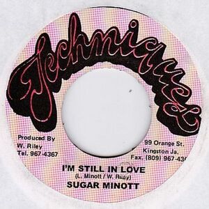 EPレコード　SUGAR MINOTT / I