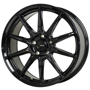 YOKOHAMA BluEarth-Es ES32 195/65R15 G.Speed G-05 メタリックブラック 15インチ 6J+43 5H-100 4本セット