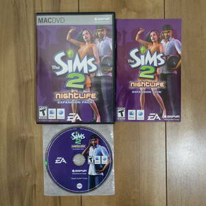 The SIMS 2 nightlife EXPANSION PACK シムズ2 ナイトライフ Mac