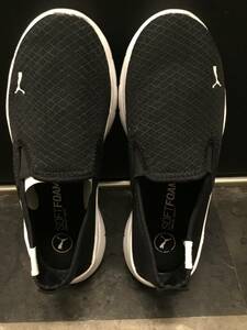 ◆PUMA プーマ　SOFTFORM PROPEL FOAM ブラック　23㎝　USED