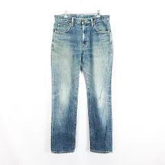 ラングラー WRANGLER W0383 デニム ジーンズ ボトムス ストレート クラッシュ 31 インディゴブルー ※EKM