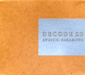 ★DECODE 20　坂本龍一　BOOK+CD-ROM