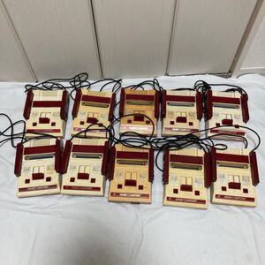 任天堂 ニンテンドー ファミリーコンピューター 10台セット ファミコン 動作未確認 現状品 Nintendo