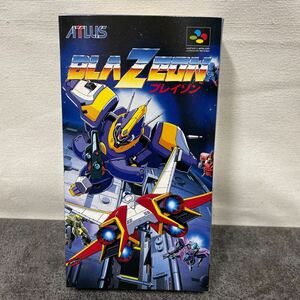 e 新品未使用品 BLAZeon ブレイゾン SFC スーパーファミコン 店舗在庫品 アトラス ATLUS ソフト 