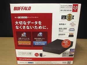 BUFFALO バッファロー 外付け HDD 2TB HD-LDS2.0U3-BA ハードディスク 【h】