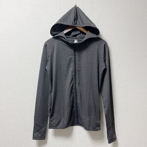 VANSYDICAL レディース ジップアップパーカー Sサイズ グレー ジム トレーニング ランニング