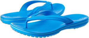 23cm crocs クロックス Crocband Flip クロックバンド フリップ Ocean / Electric Blue M5W7 オーシャン エレクトリックブルー 新品