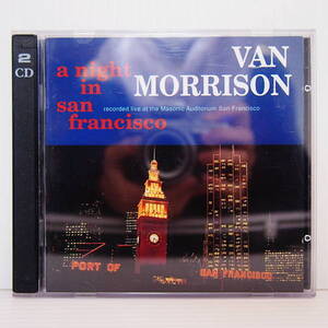 送料無料 即決 1999円 CD 267 輸入盤 2枚組 Van Morrison ヴァン・モリソン a night in san francisco ライヴ盤 全22曲収録