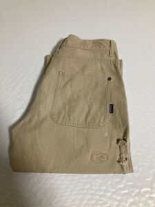 09年製 Patagonia パタゴニア オーガニック W28. コットン 5ポケット ダブルニー ダック パンツ ワークパンツ コットンパンツ アメカジ