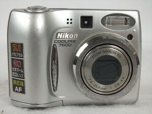 ★ Nikon ニコン COOLPIX7600 デジタルカメラ 7.8-23.4mm 1:2.8-4.9 中古 現状品 240901E5744