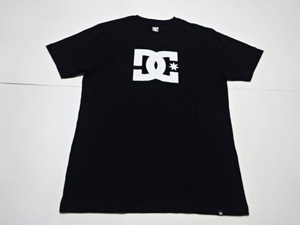 ●DC SHOES ディーシーシューズ 半袖Tシャツ L 黒●0924●